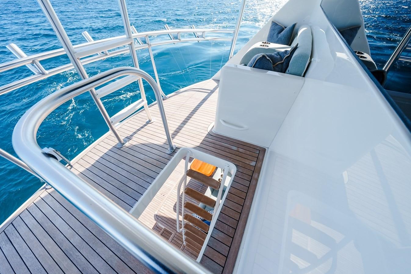 a boat on the water aboard PANACEA Yacht for Sale