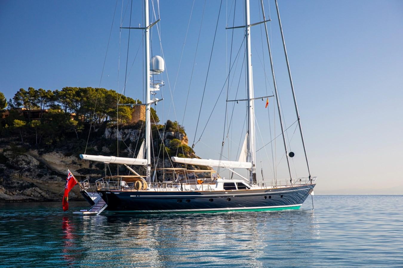 a boat on the water aboard LEGEND Yacht for Sale