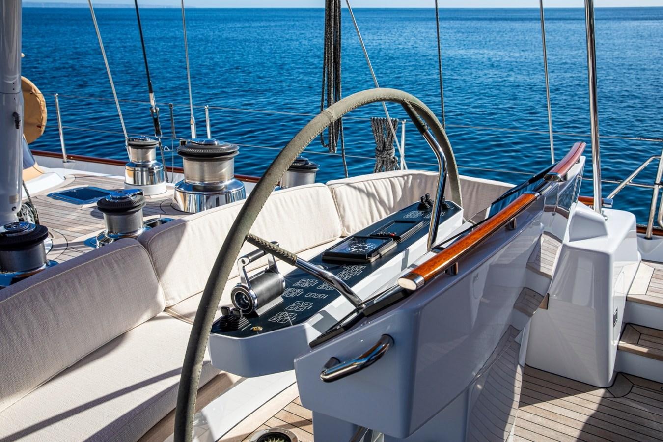 a boat on the water aboard LEGEND Yacht for Sale