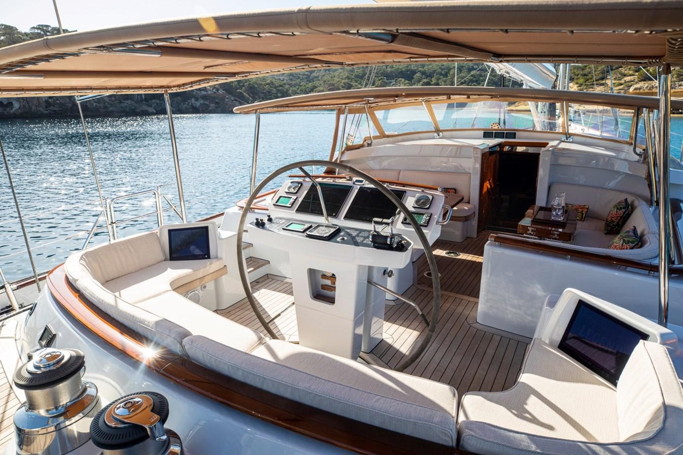 a boat on the water aboard LEGEND Yacht for Sale