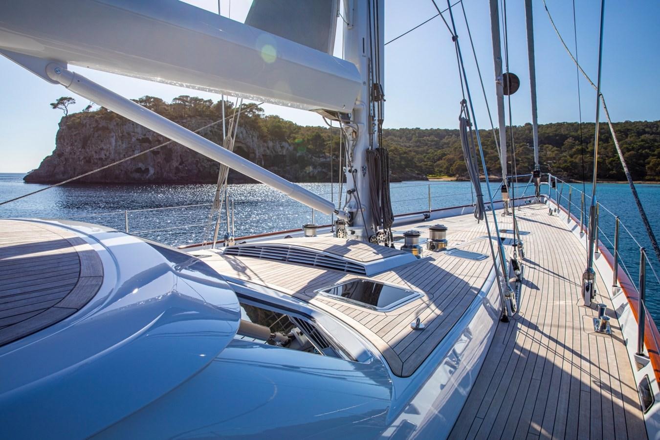 a boat on the water aboard LEGEND Yacht for Sale