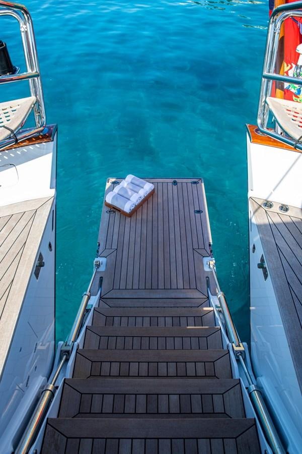a boat on the water aboard LEGEND Yacht for Sale