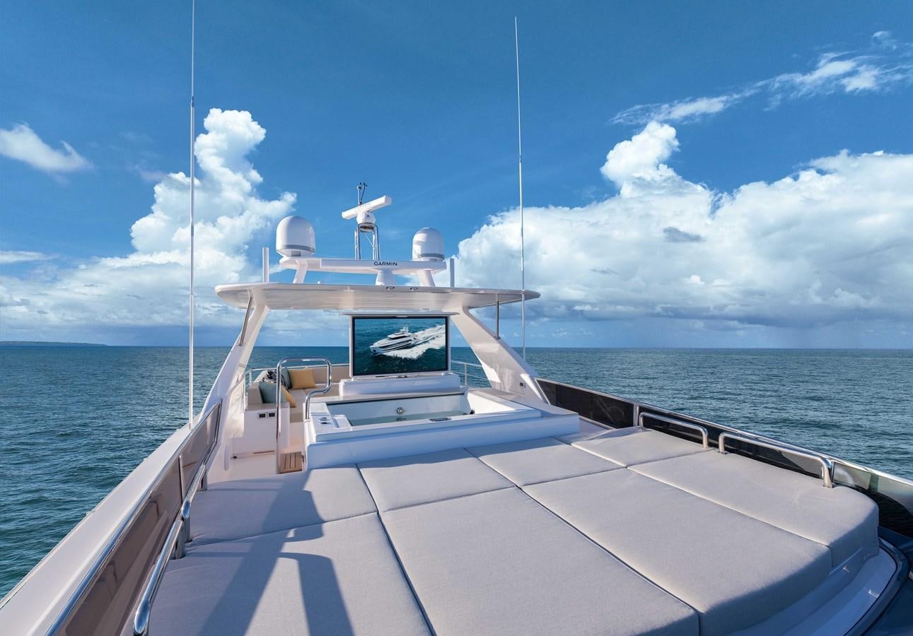 a boat on the water aboard HORIZON FD100/911 Yacht for Sale