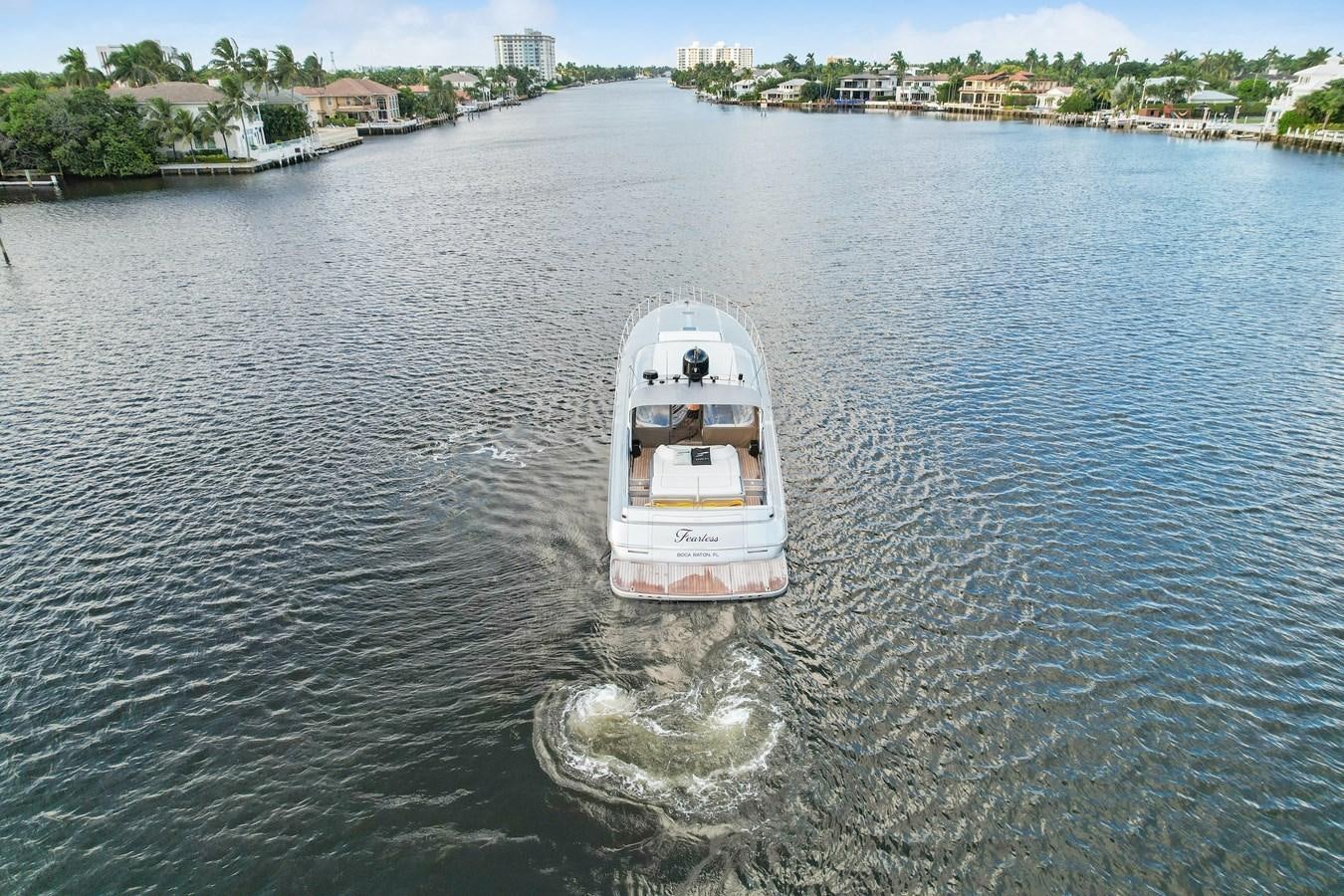 a boat in the water aboard ALCHEMY Yacht for Sale