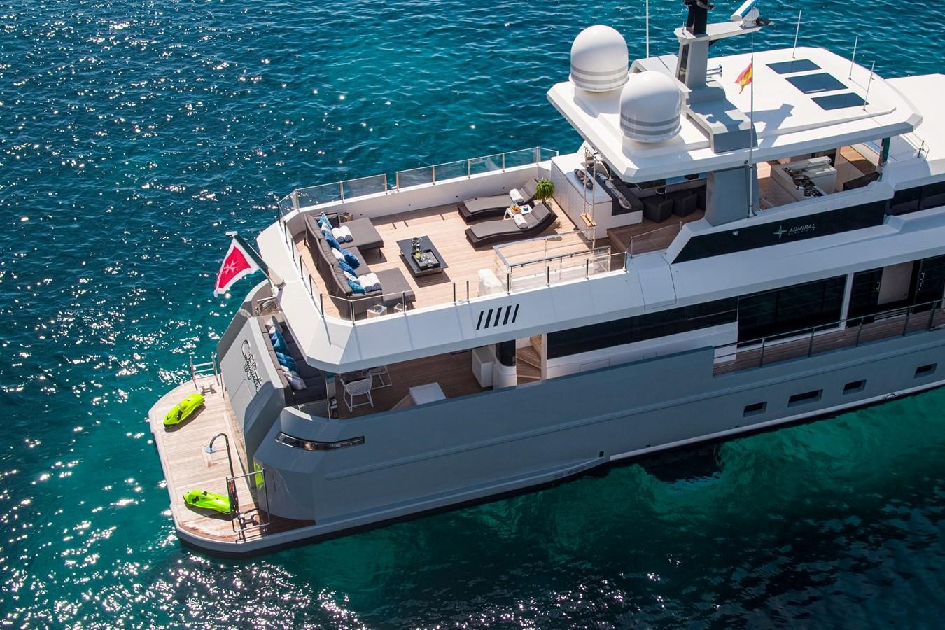 a boat on the water aboard CINQUANTA-50 Yacht for Sale