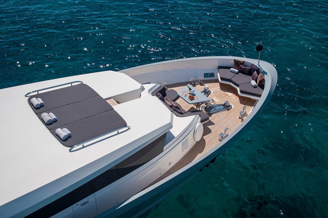 a boat on the water aboard CINQUANTA-50 Yacht for Sale