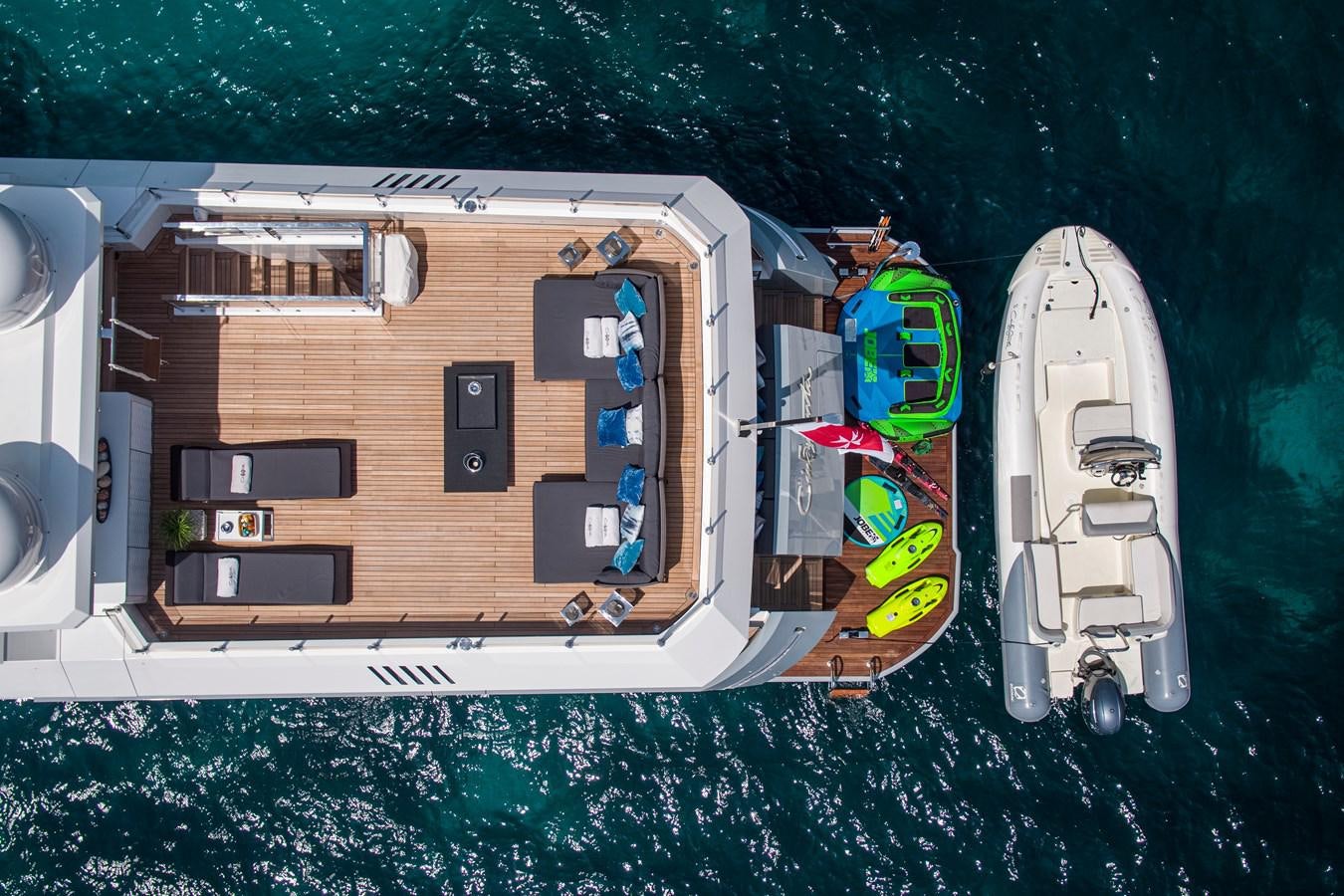 a boat on the water aboard CINQUANTA-50 Yacht for Sale