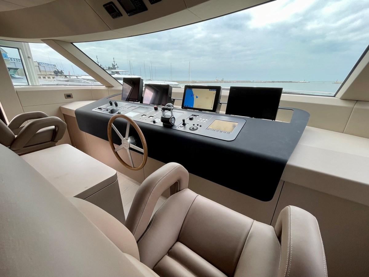 a table with laptops on it aboard TOGETHER Yacht for Sale