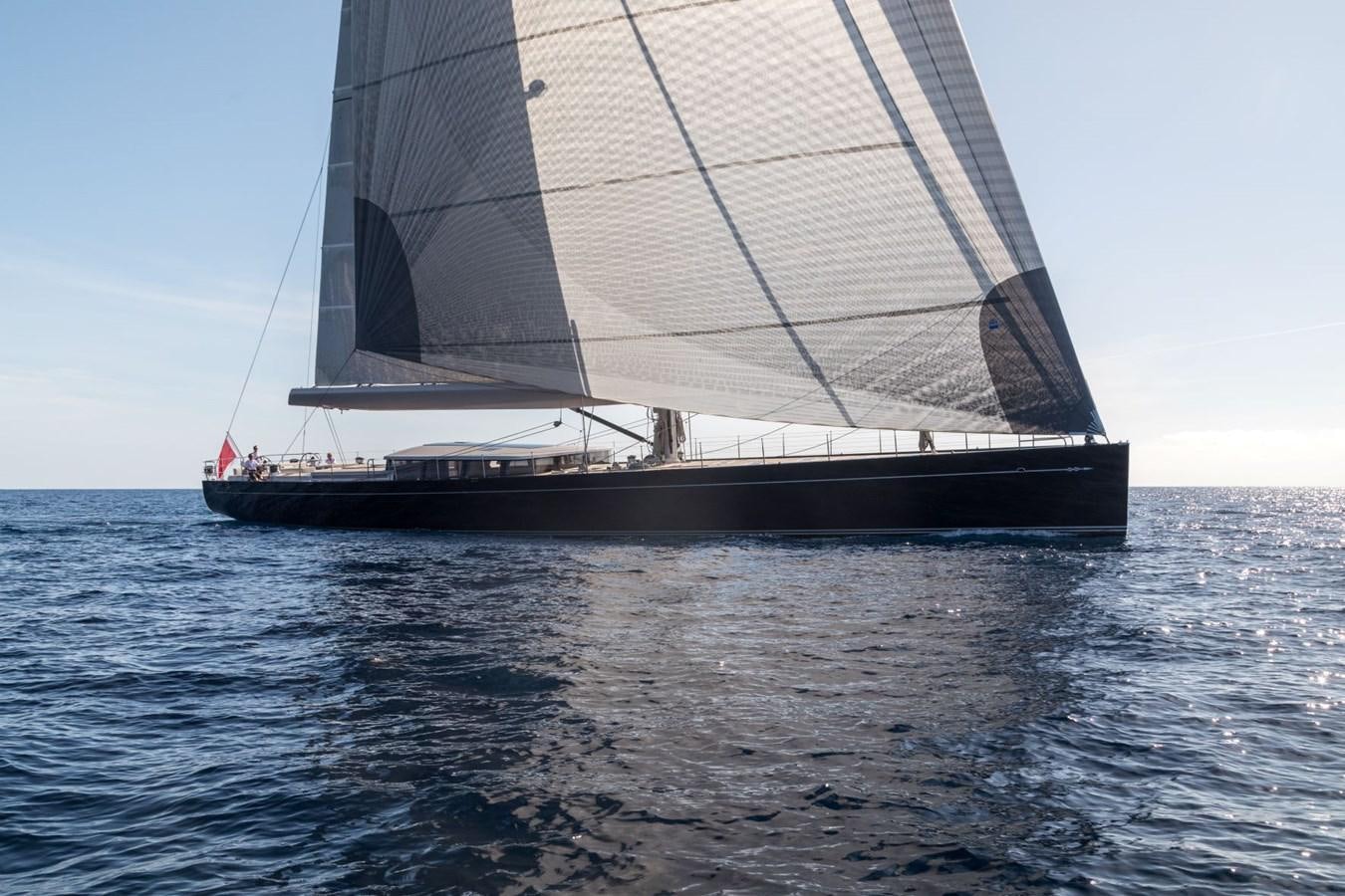 a sailboat on the water aboard CERVO Yacht for Sale