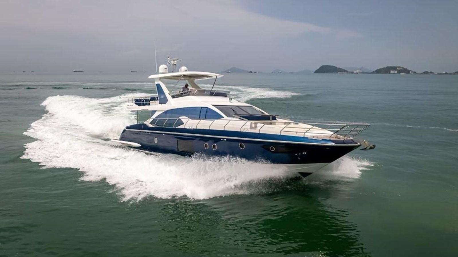 a boat on the water aboard PRIVE Yacht for Sale