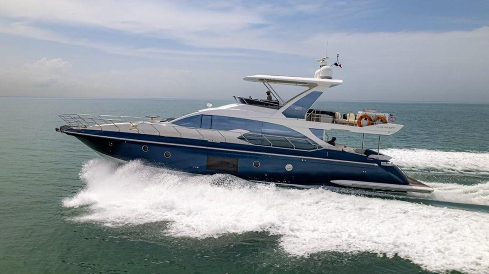 a boat on the water aboard PRIVE Yacht for Sale