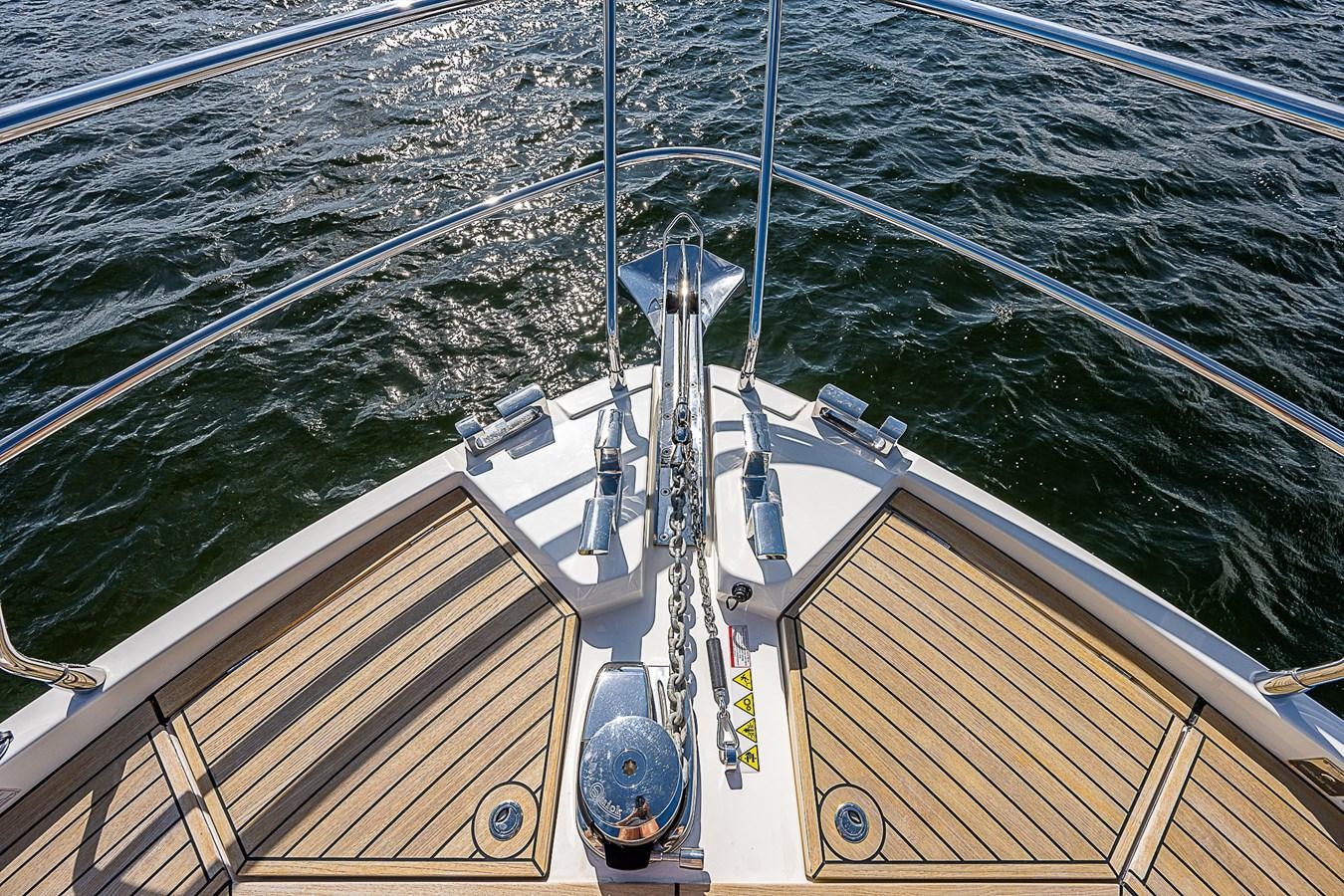 a boat on the water aboard 68 NAVETTA  Yacht for Sale