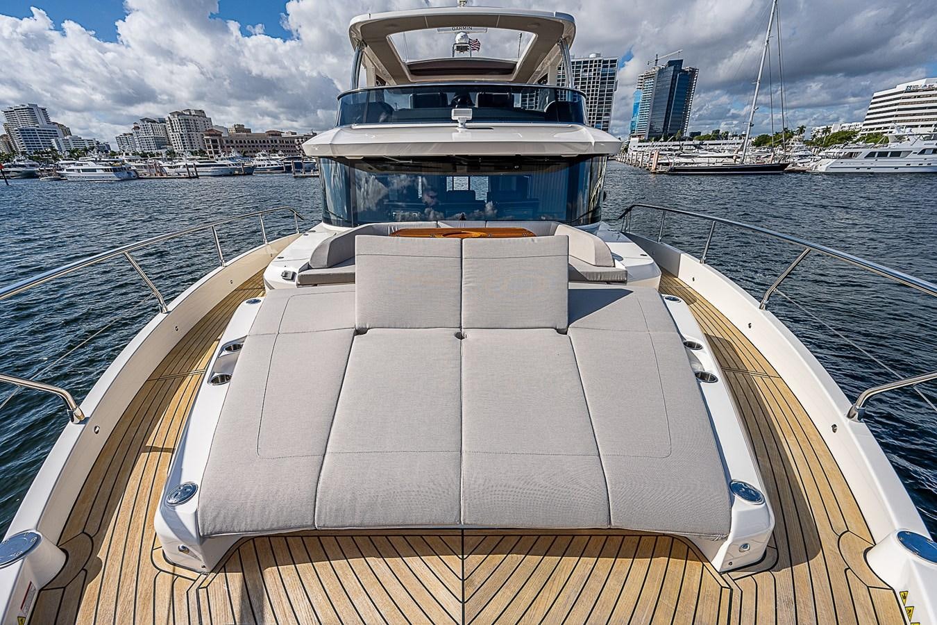 a boat on the water aboard 68 NAVETTA  Yacht for Sale