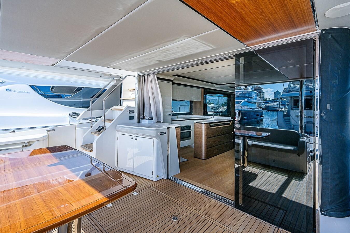 inside of a boat aboard 68 NAVETTA  Yacht for Sale