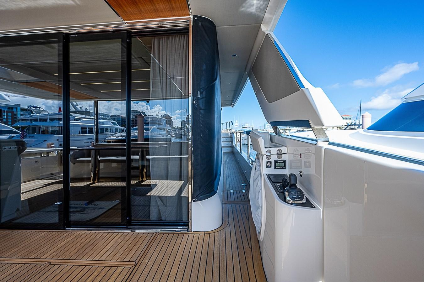 a boat on the water aboard 68 NAVETTA  Yacht for Sale