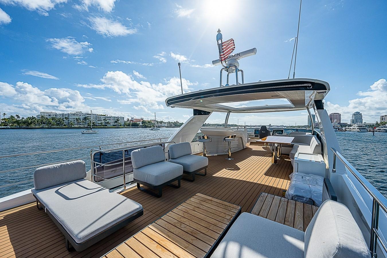 a boat on the water aboard 68 NAVETTA  Yacht for Sale