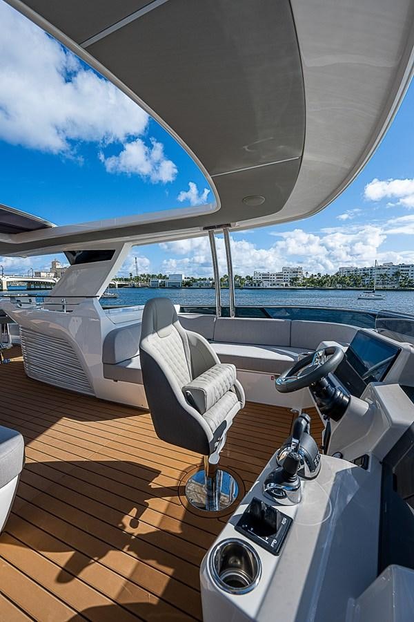 inside of a car aboard 68 NAVETTA  Yacht for Sale