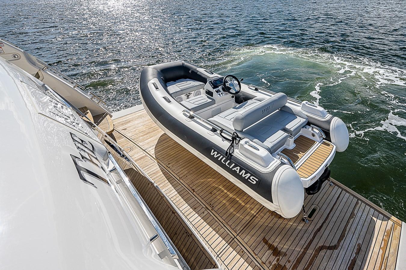 a boat on the water aboard 68 NAVETTA  Yacht for Sale