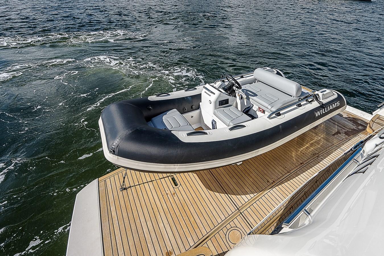 a boat on the water aboard 68 NAVETTA  Yacht for Sale