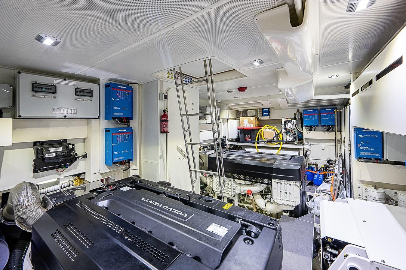 a room with machinery and equipment aboard 68 NAVETTA  Yacht for Sale