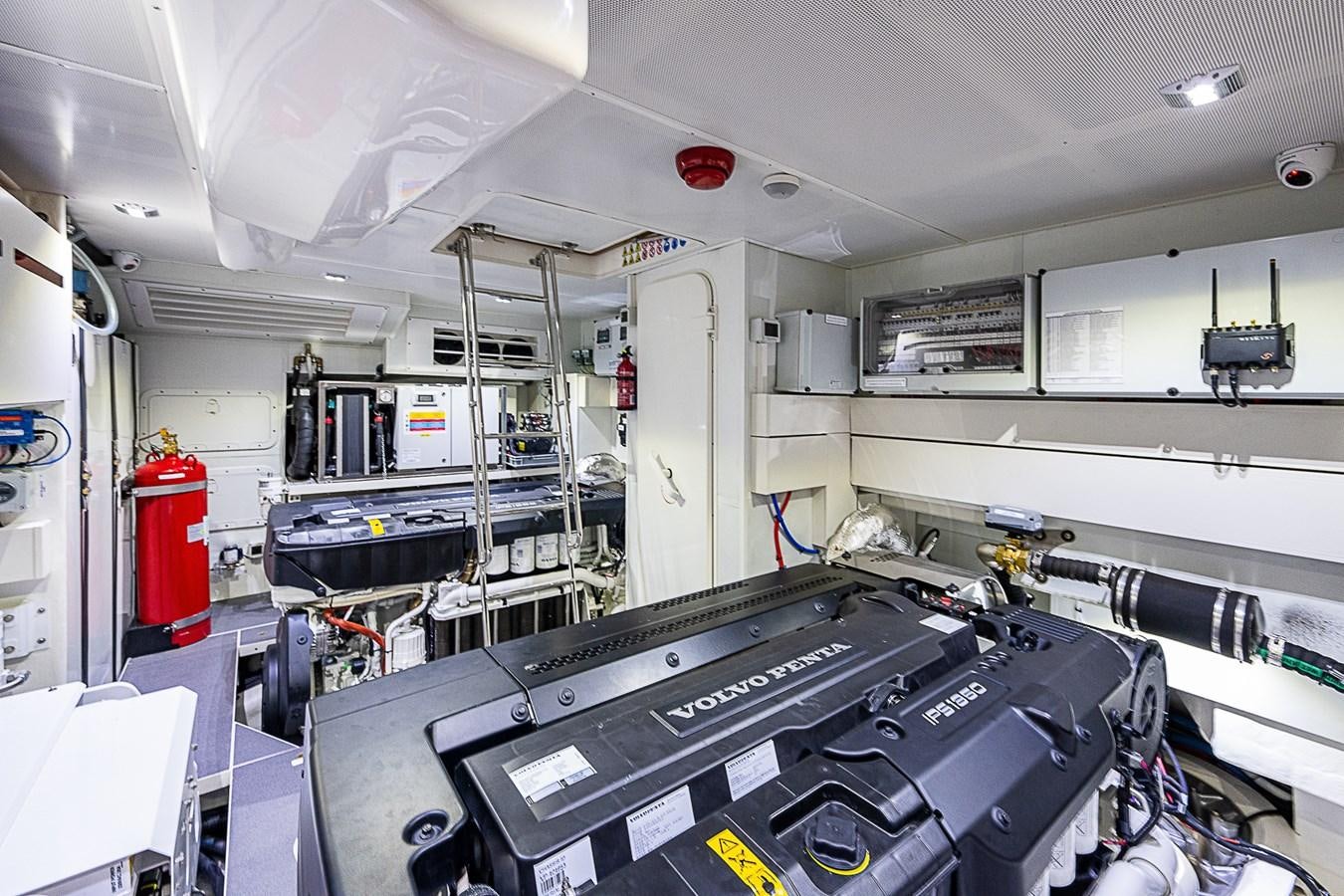 a room with machinery and equipment aboard 68 NAVETTA  Yacht for Sale