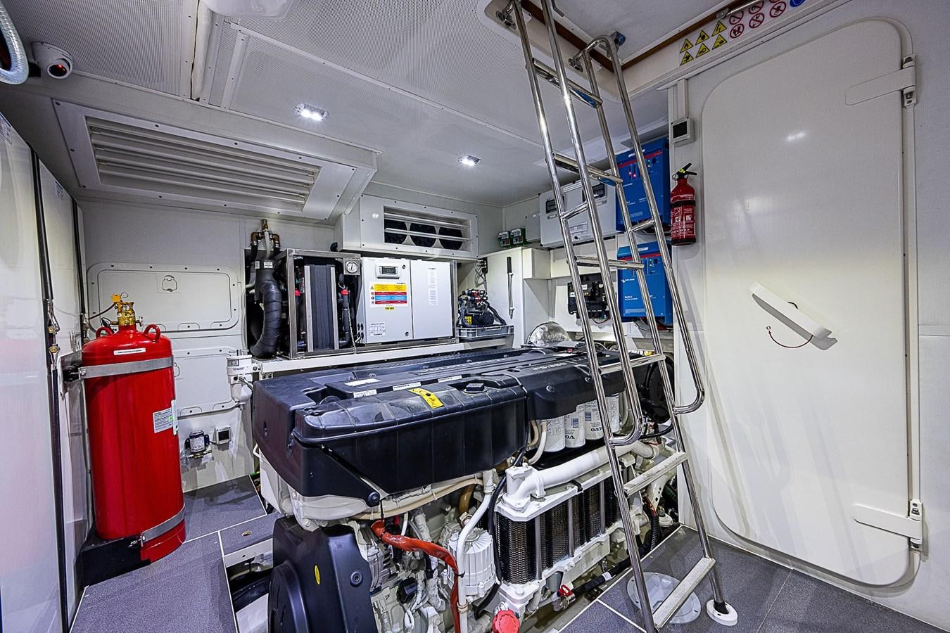 a room with equipment and equipment aboard 68 NAVETTA  Yacht for Sale