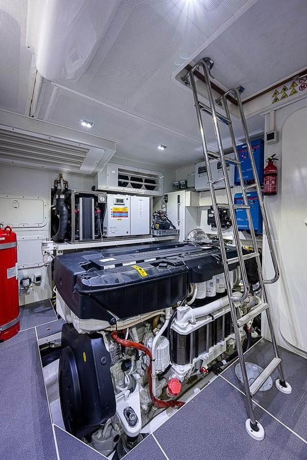 a room with equipment and equipment aboard 68 NAVETTA  Yacht for Sale