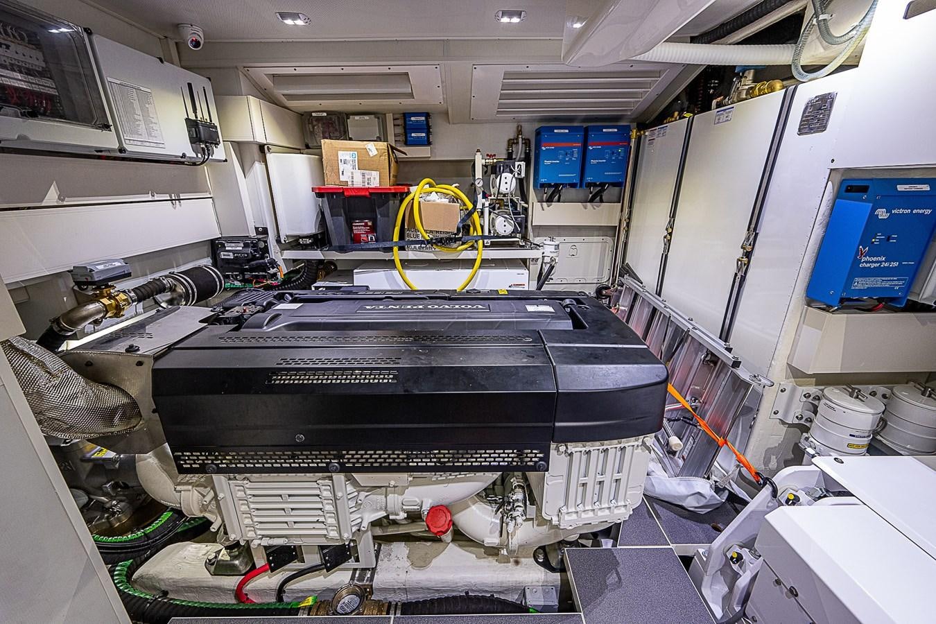 a room with machinery and equipment aboard 68 NAVETTA  Yacht for Sale