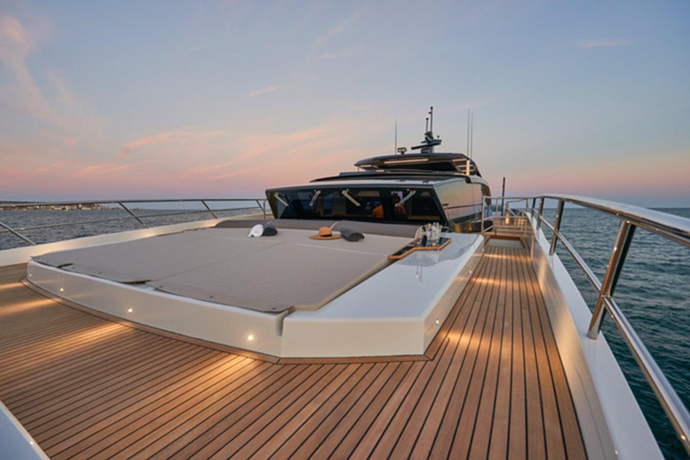 a boat on a dock aboard NINITAS Yacht for Sale