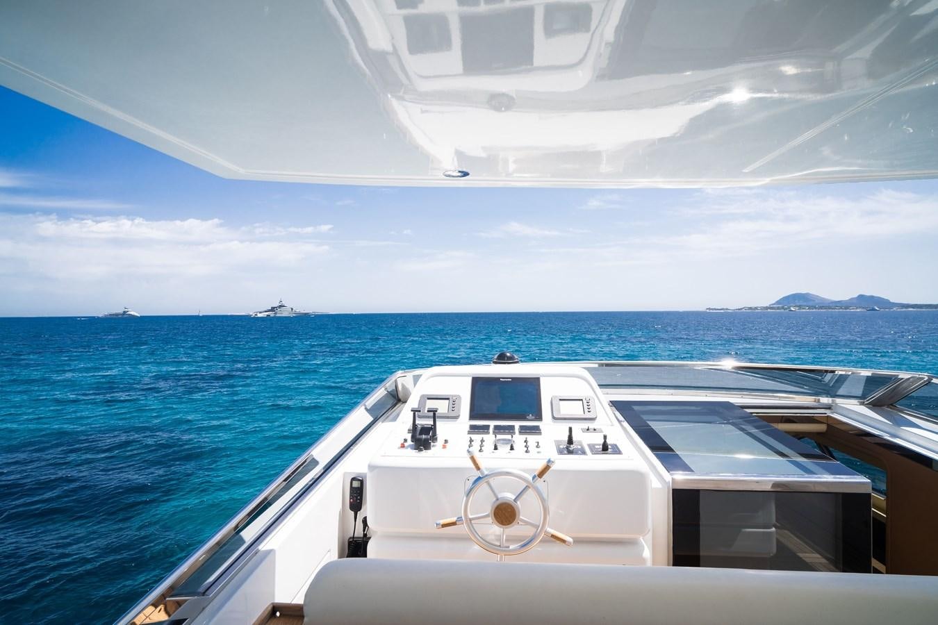 a boat on the water aboard ALEDOUTHO Yacht for Sale