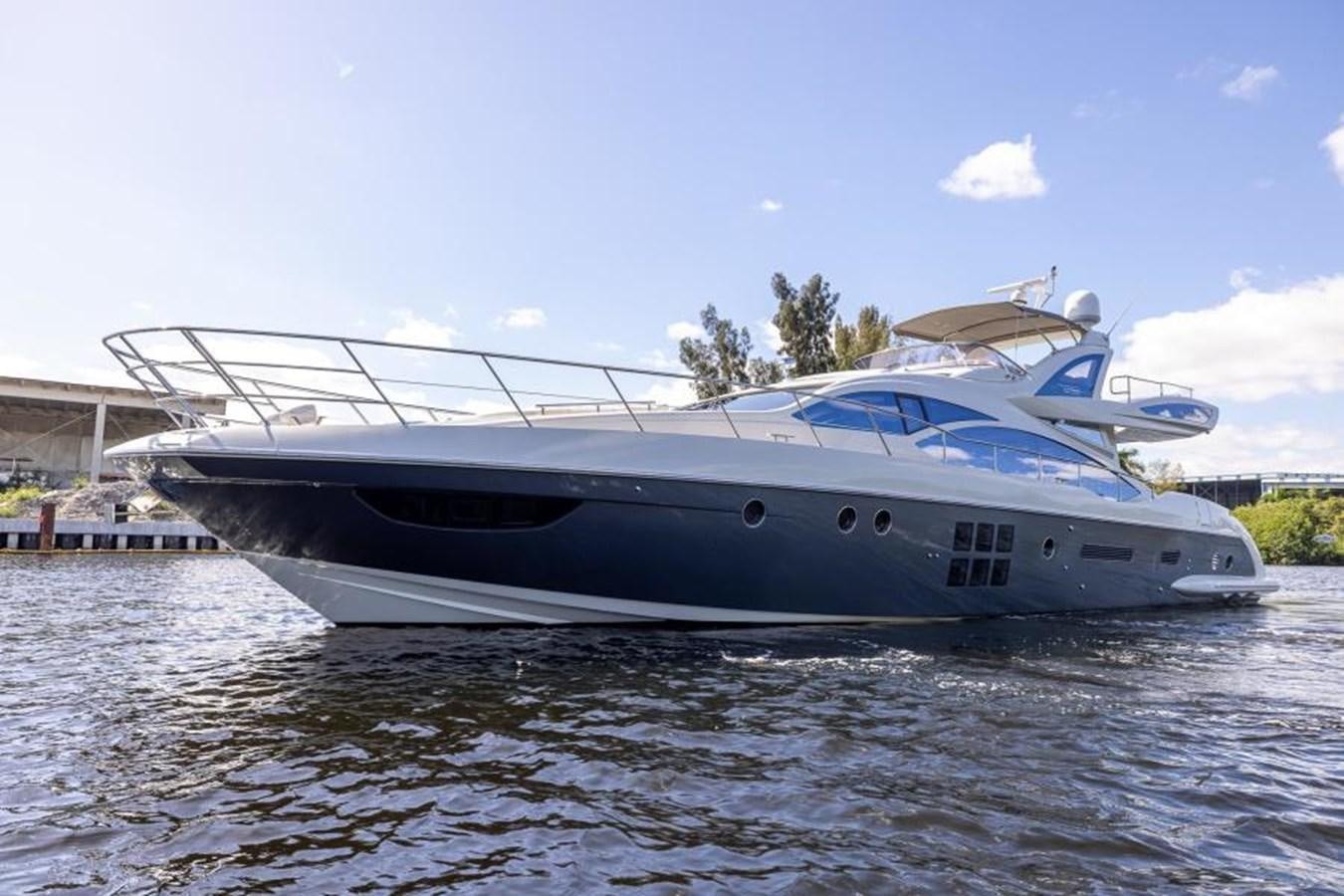 a boat on the water aboard MEANT TO BE Yacht for Sale