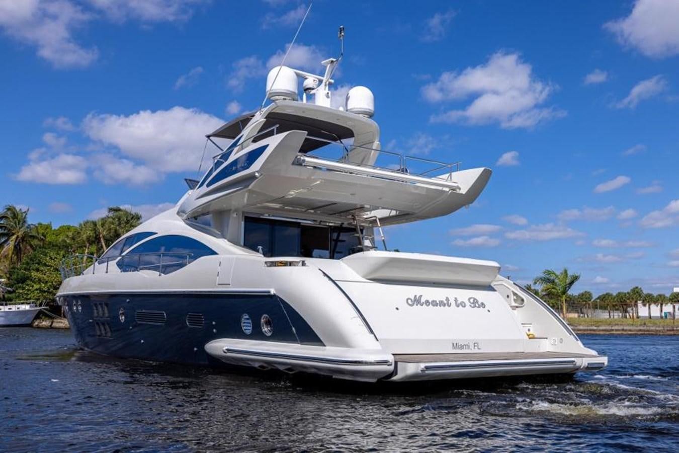 a boat on the water aboard MEANT TO BE Yacht for Sale