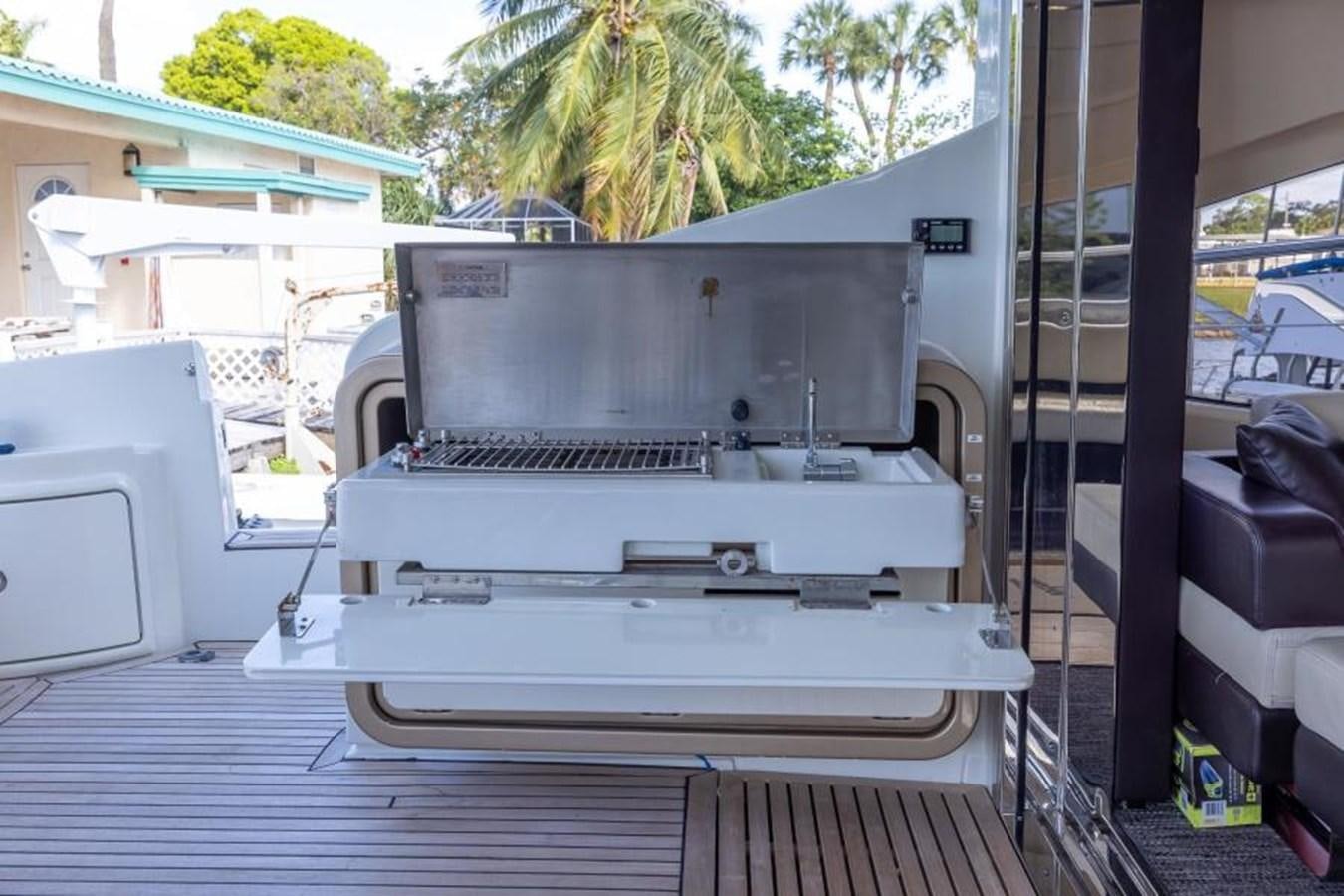 a large printer on a deck aboard MEANT TO BE Yacht for Sale