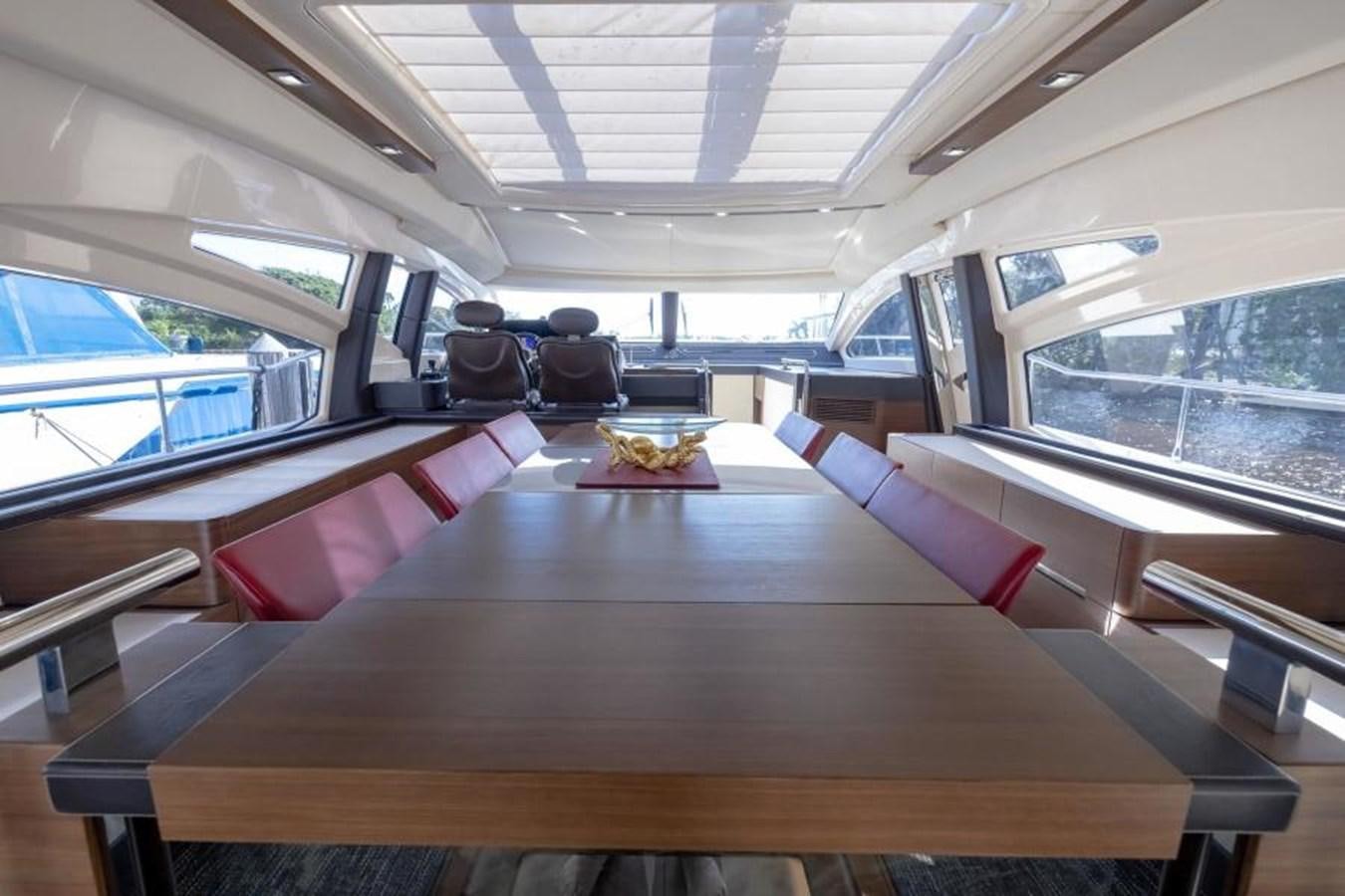 a person sitting in a bus aboard MEANT TO BE Yacht for Sale