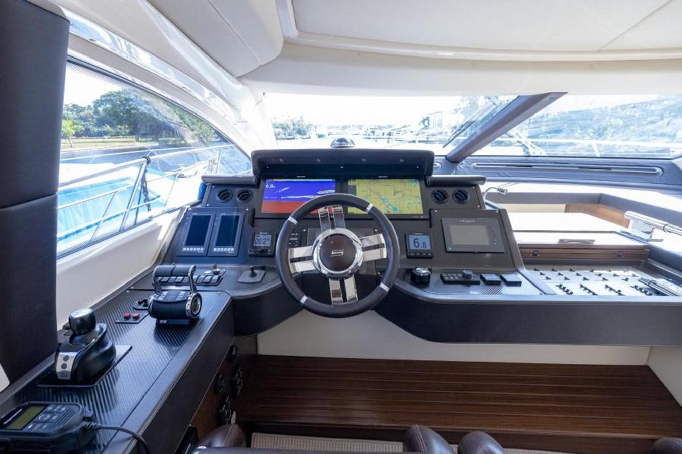 inside of a vehicle aboard MEANT TO BE Yacht for Sale