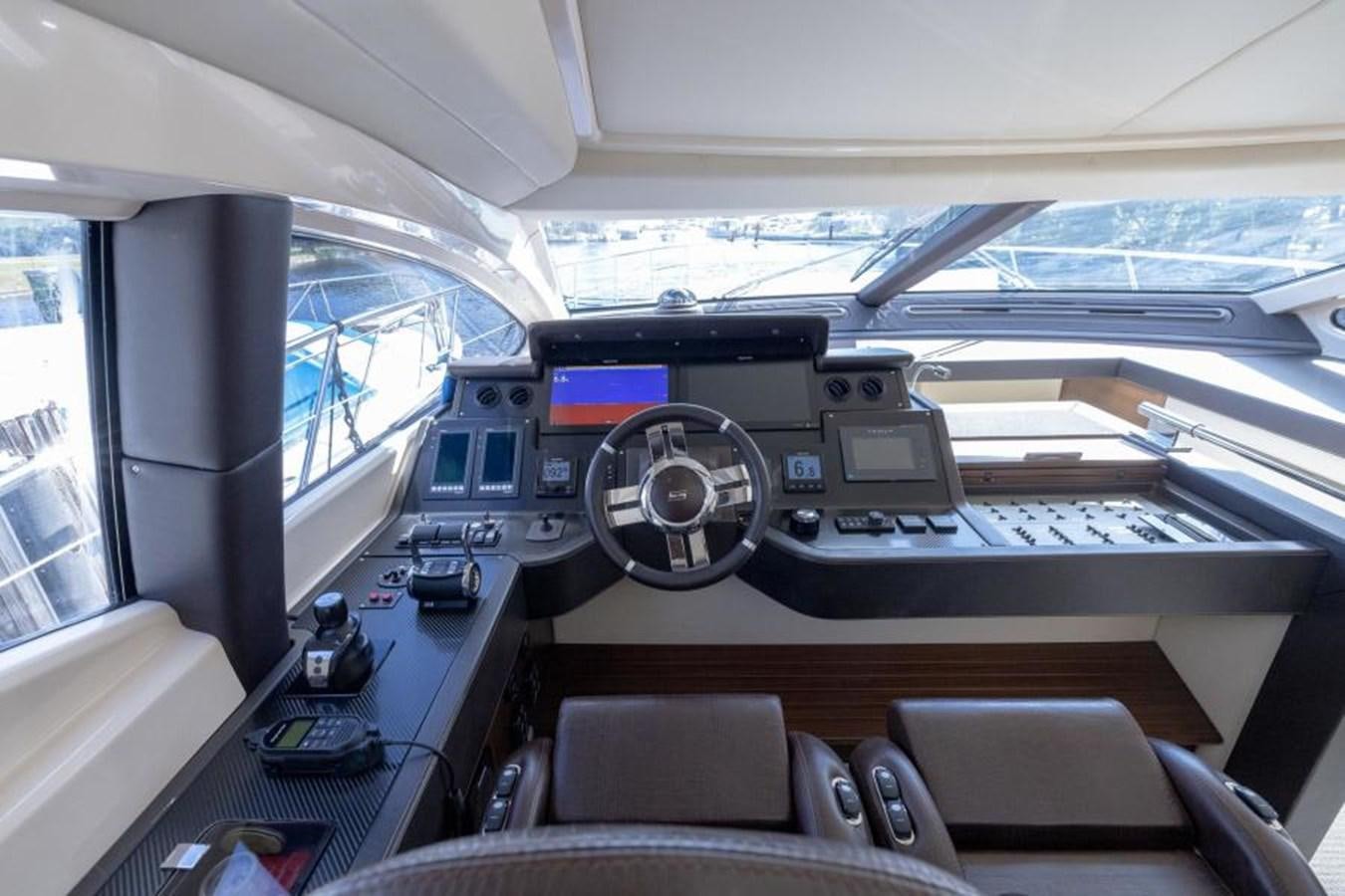 inside of a vehicle aboard MEANT TO BE Yacht for Sale