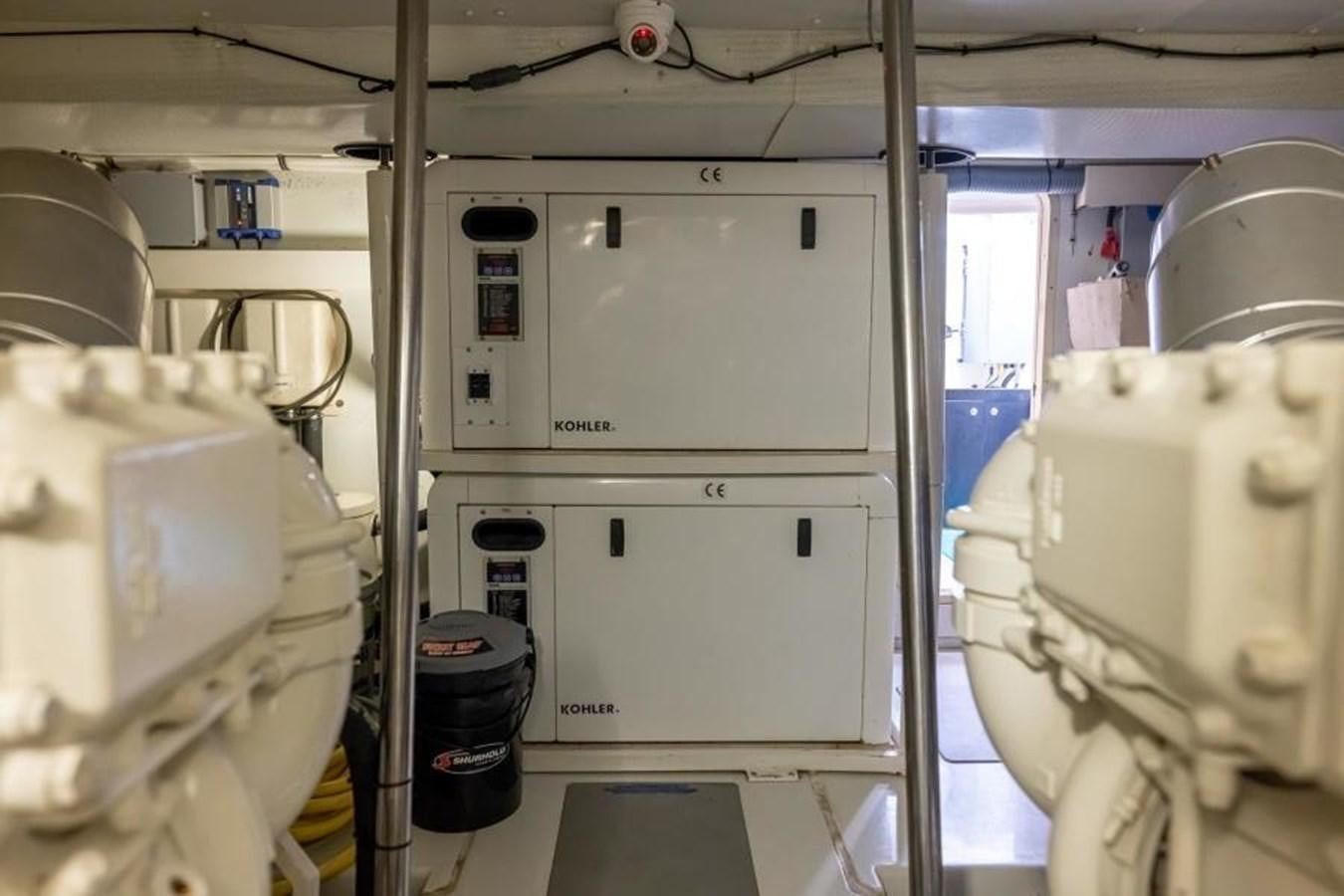 a room with machines and equipment aboard MEANT TO BE Yacht for Sale