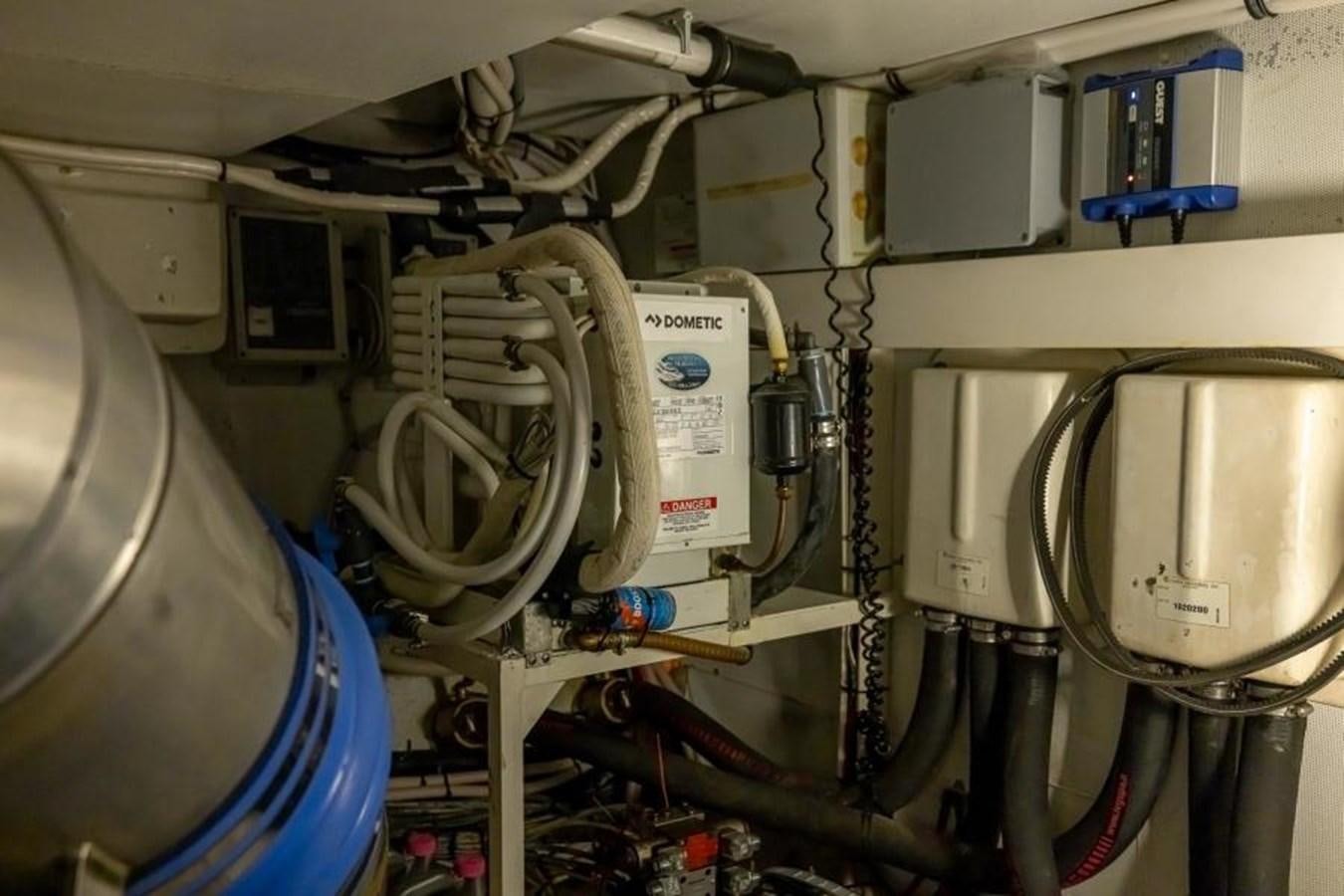 a close-up of a machine aboard MEANT TO BE Yacht for Sale