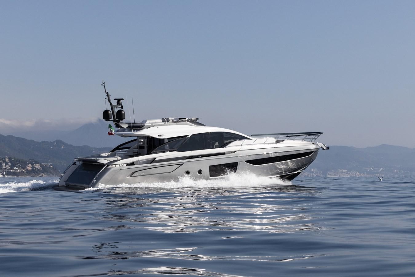 a boat in the water aboard NEVER GIVE UP Yacht for Sale