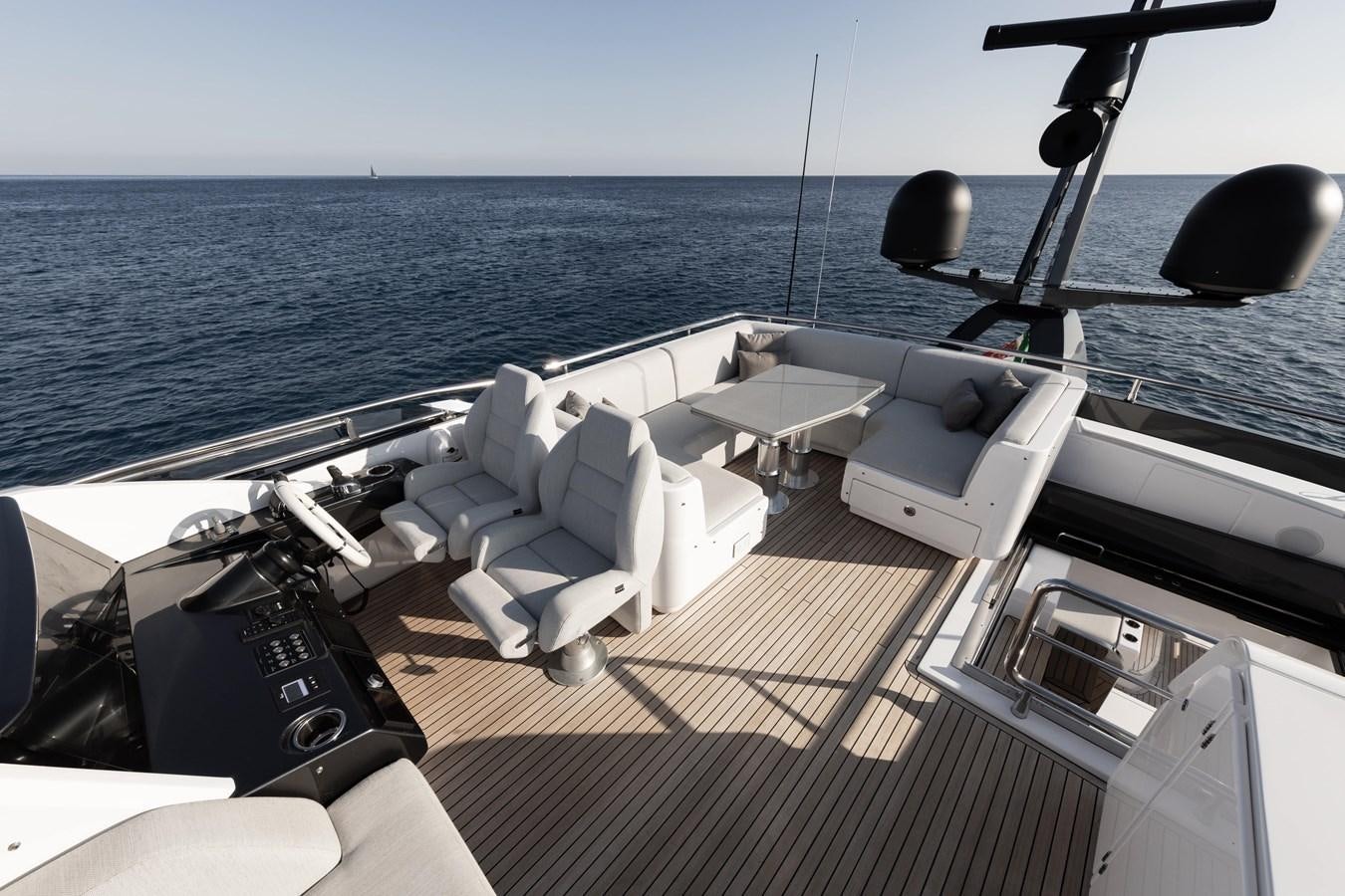 a boat on the water aboard NEVER GIVE UP Yacht for Sale