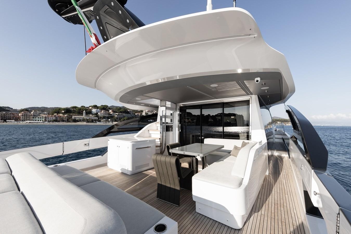 a boat on the water aboard NEVER GIVE UP Yacht for Sale