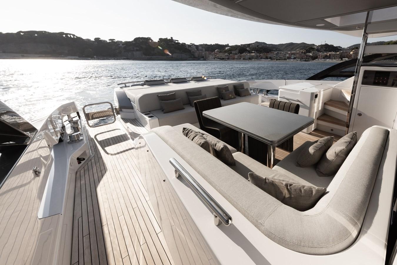 a boat on the water aboard NEVER GIVE UP Yacht for Sale