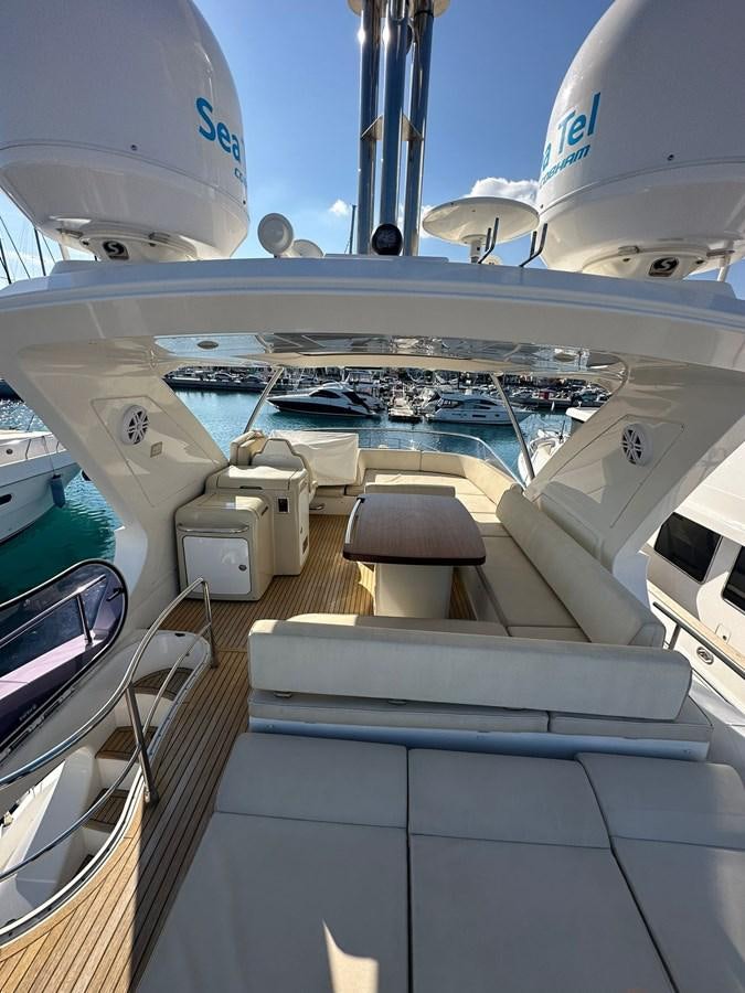 the cockpit of an airplane aboard AZIMUT 64 FLY 2014 Yacht for Sale