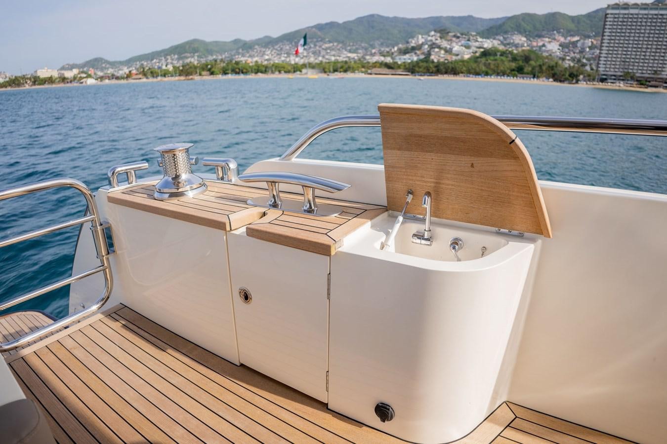 a boat on a body of water aboard PICHOS III Yacht for Sale