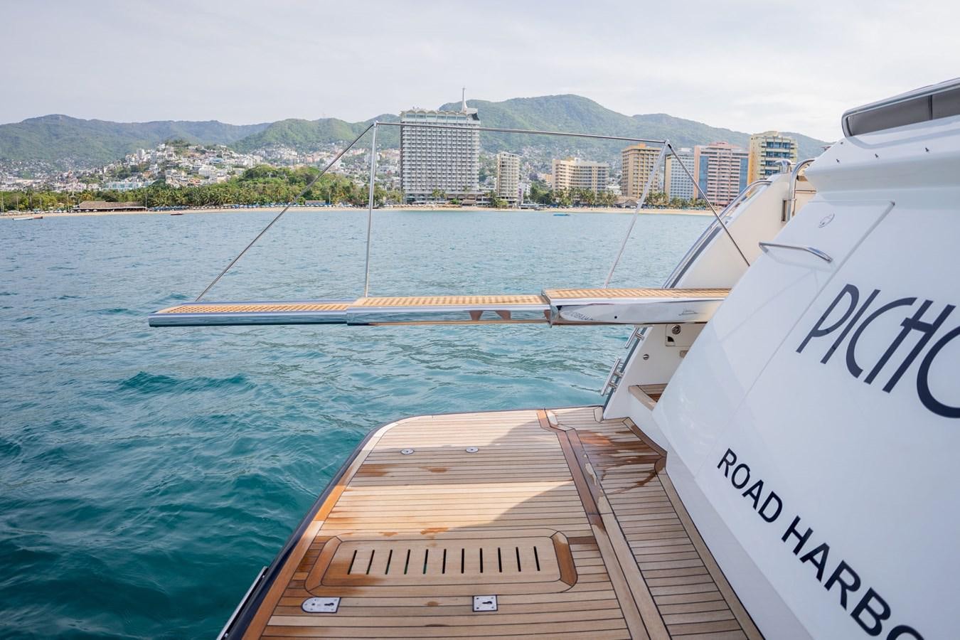 a boat in the water aboard PICHOS III Yacht for Sale