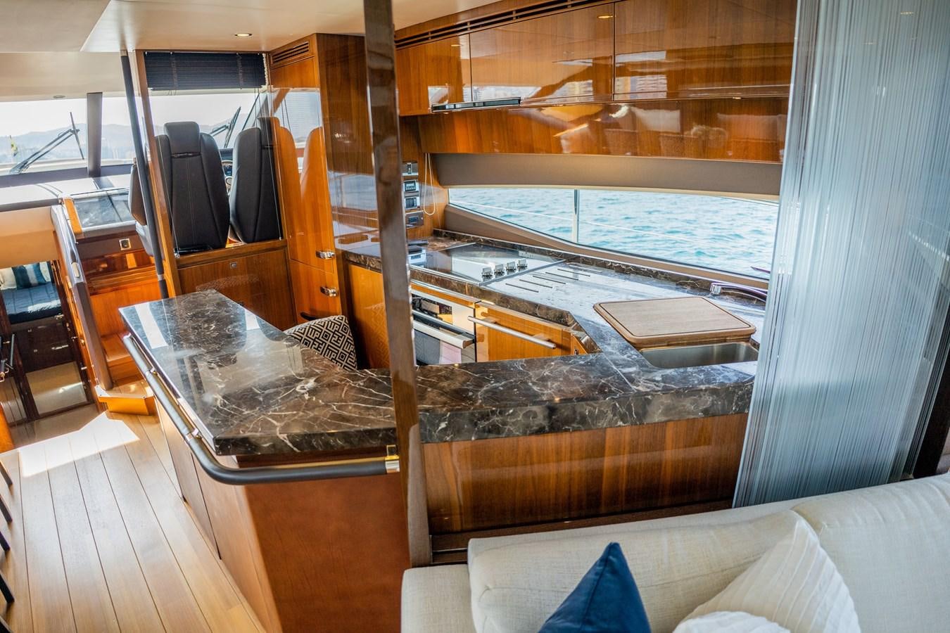 a boat on a deck aboard PICHOS III Yacht for Sale