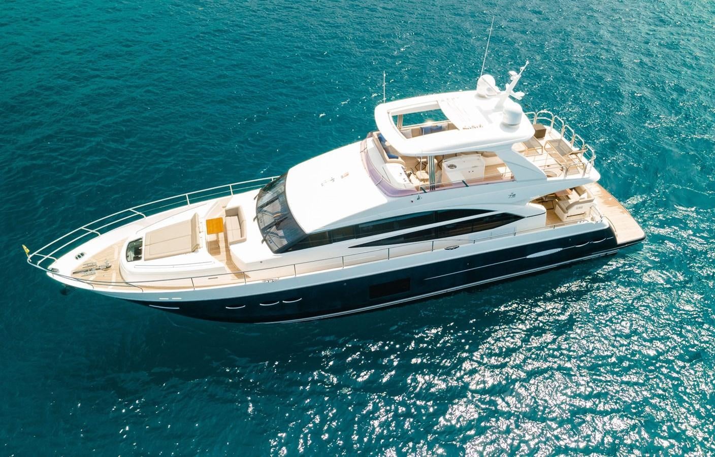 a boat on the water aboard PICHOS III Yacht for Sale