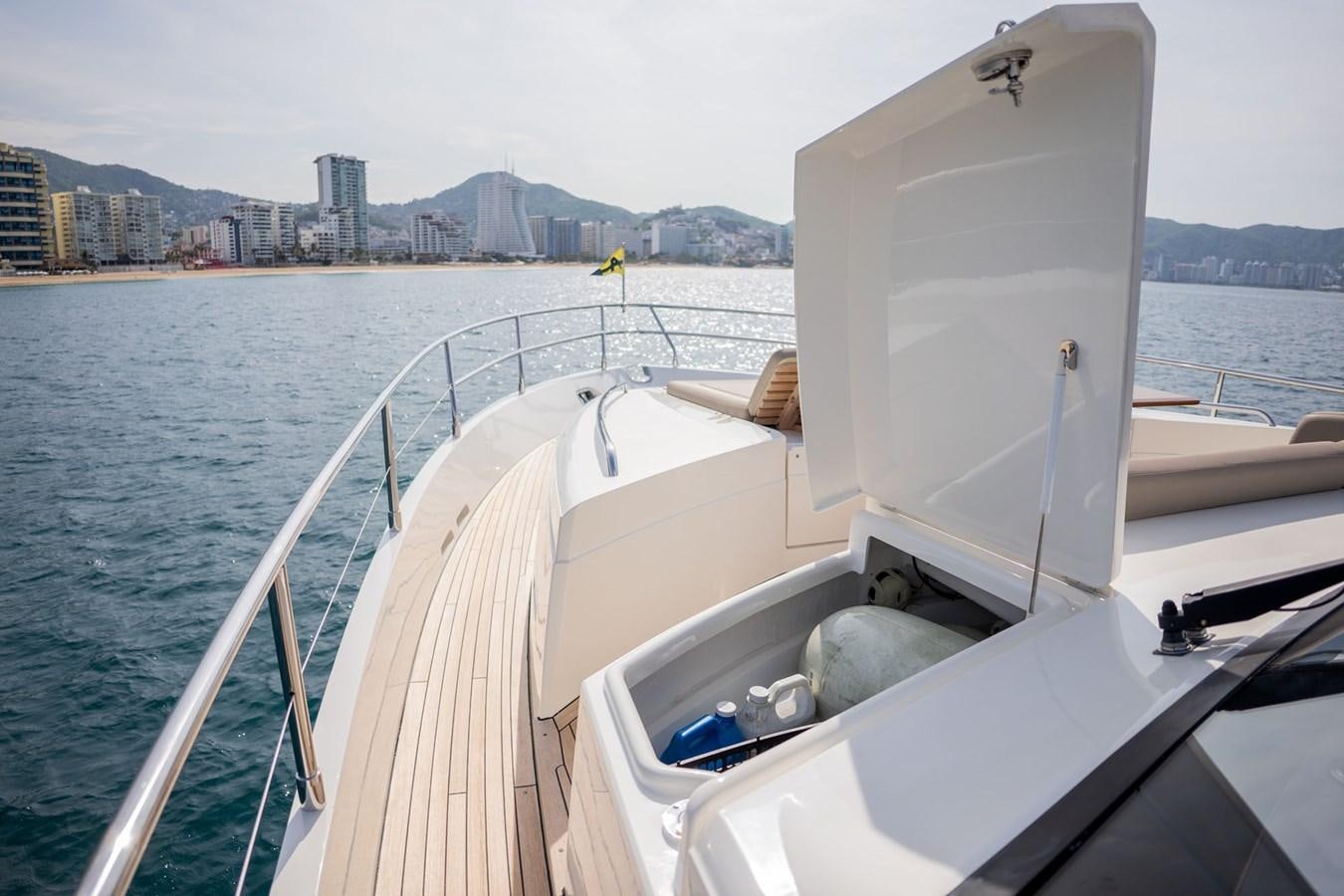 a boat with a white sail aboard PICHOS III Yacht for Sale