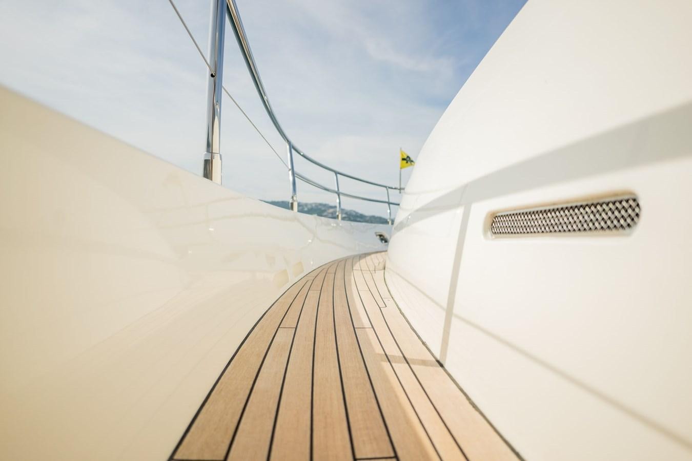 a view of the sea from the deck of a boat aboard PICHOS III Yacht for Sale