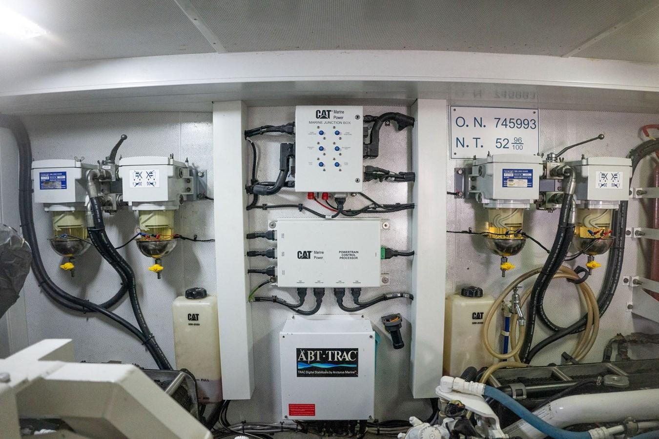 a machine with wires aboard PICHOS III Yacht for Sale